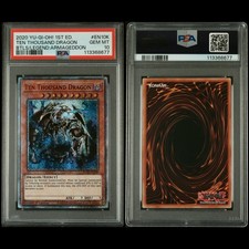 Ten Thousand Dragon - BLAR-EN10K - 1st Edition - Yugioh - PSA 10 picture