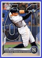 2022 Topps Now Aaron Judge Record 61st HR - Limited Edition Commemorative Card picture