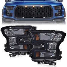 Headlights Assembly Compatible with 2015 2016 2017 Ford F150 picture