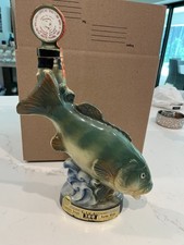 1973 Bass Fish National Freshwater Hall of Fame Jim Beam Decanter Empty picture