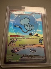 Pokémon TCG Mew ex 232/091 Sv: Paldean Fates SIR Full Art Holo English picture
