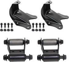 Rearward Leaf Spring Shackle Bracket LH & RH for 1986-1996 Ford F150 for 1992-20 picture