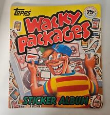 1982 TOPPS WACKY PACKAGES STICKER ALBUM picture