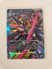 Gundam Tcg Freedom Ascension Gd05-002 Strike Freedom Gundam Lr+ Alt Art picture