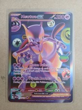 Pokémon 30th anniversary Mewtwo ex 157/128 Rare Holo English IN HAND QUICK POST picture