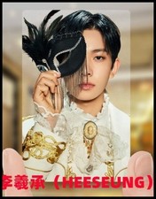 Enhypen Heeseung Border Carnival Clear Card Photo Photocard Fan Made picture