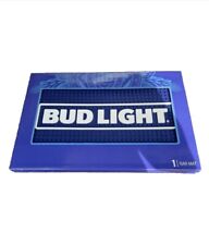 BUD LIGHT LARGE RUBBER BAR MAT *NEW* LOWEST PRICE *FREE SHIPPING* picture