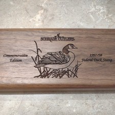Schrade Cutlery 1997/1998 Federal Duck Stamp Commemorative Edition Knife BOX SET picture