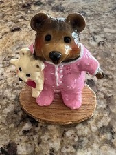 Wee Forest Folk BB-10 Nighty Bear (Breast Cancer Awareness) picture