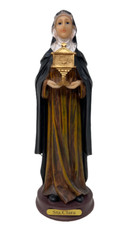 Santa Clara | San Clara 12 Inch Brand New in box Resin Figurine picture