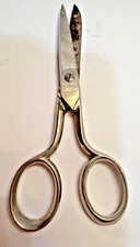 Vintage Italian Hot Drop Forged Steel Sewing Scissors Shears 6
