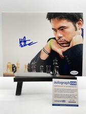 Hikaru Nakamura signed 8x10 Chess signed 8x10 Chess Grandmaster photo auto ACOA picture