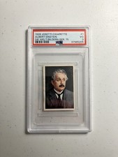 Josefetti 1928 Die Welt/Bildern-Ser. 75 #1 Albert Einstein PSA 3 picture