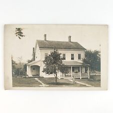 Bethel Connecticut House RPPC Postcard c1910 Antique Home Real Photo Art C2633 picture