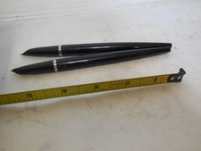 Set of (2)Vintage Parker 51 Vacumatic Black Color No Caps As-Is picture