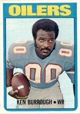 1972 Topps #26 Ken Burrough Houston Oilers Rc picture
