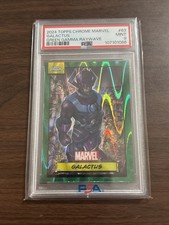 2024 Topps Chrome Galactus Green Gamma Raywave PSA 9 /99 picture