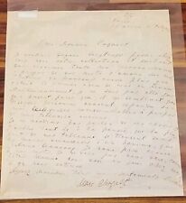 Marc Chagall 1924 HIGHLY IMPORTANT LETTER - First French Acknowledgement Signed picture