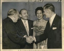 1958 Press Photo Argentina's Independence Anniversary, New Orleans Country Club picture