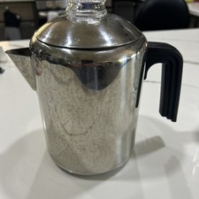 Faberware Vintage Stainless Steel Coffee Pot picture