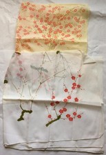 Japanese Furoshiki Unused , Edo dyed, pattern, 2 pieces, Showa Retro picture