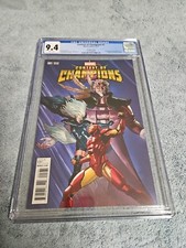 Contest of Champions 1 CGC 9.4 WH  1:25 Yu Variant Cover 1st White Fox picture