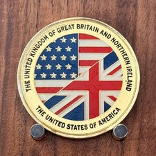 British Embassy DC US UK Defence Counsellor Challenge Coin W#21 picture