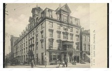 Harrisburg Pennsylvania Lochiel Hotel Standard Postcard COPY RPPC picture