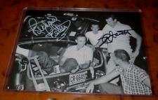 Richard Petty & Ned Jarrett dual signed autographed photo NASCAR legends picture
