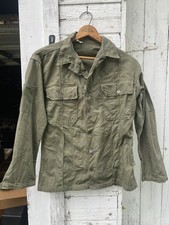 WW2 HBT Jacket Coat Mens M-43 WWII 13 Star Buttons - 20.5 x 29 picture