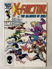 X-Factor #5 1st Cameo of Apocalypse Marvel 1986 picture