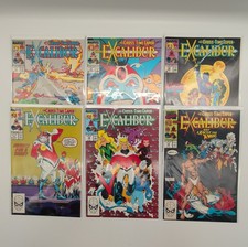 EXCALIBUR #14-19 Marvel 1989-90 ALAN DAVIS CROSS-TIME CAPER Parts 3-8 picture