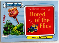 2022 Topps Garbage Pail Kids Bookworms BUGGY BETTY 5a Patch Card 134/199 GPK picture