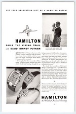 1932 HAMILTON WATCH Vtg 6.5