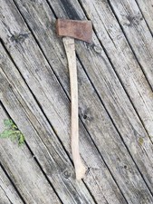 Kelly Works Woodslasher Axe NYCRR New York Central Railroad Single Bit Vintage picture