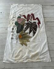 Vintage Illinois Cotton Eagle State Flag    picture