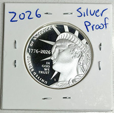 1776-2026 S SiIver Proof Enduring Liberty Half DolIar IN-STOCK picture