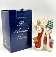 Royal Copenhagen Annual Santa 2002 A Visit From Santa Limited Edition w/ Box picture