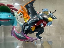 Pokemon Shiny Mega Garchomp Figure 1pc Set Collectible 15+ Used picture