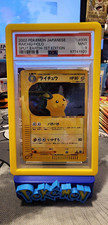 2002 Pokémon Japanese Split Earth 1st Edition Holo Raichu #035 PSA 9 picture
