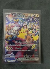 Pikachu EX Special Illustration Rare 150/128 Pokémon 30th Anniversary picture