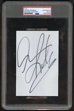 Dennis Rodman signed autograph auto 4x6 cut Chicago Bulls PSA Slabbed picture
