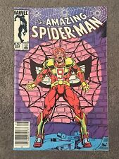 Amazing Spider Man #264 (RAW 9.2 MARVEL 1985) 1st Wallace Jackson. 1st Red Nine. picture