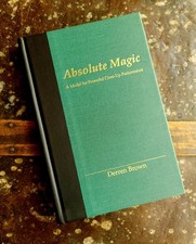 Absolute Magic - A Model for Powerful Close-Up Performance - Derren Brown picture