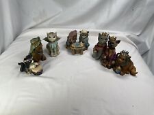 Vintage, Historical Looking nativity scene figures. A Fun Animal twist (cats). picture