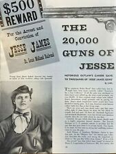 1955 Guns And Imagined Guns of Jesse James illustrated picture
