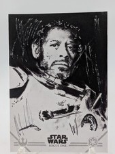 2016 Topps Star Wars Rogue One Saw Gerrera BC Hepner Sketch Card by BC Hepner picture