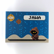2026 Topps Chrome Star Wars Bonus Stage Jawa Non-Sport Card BO-JAW Pixel Art picture