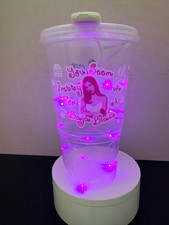 Olivia Rodrigo Taco Bell Pink Drink with led lights promotional cup picture