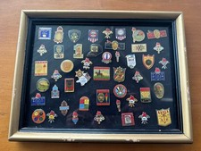 Vintage 1984 LA Olympics Pin Lot 48 LAPD Jail Probation park Juvenile LA84 Rare picture